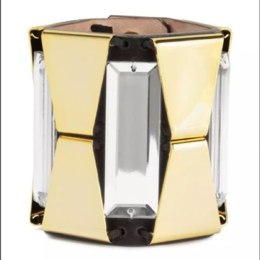 Balmain for H&M Hand Cuff, wrist band, black/gold/silver